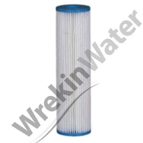 PL0.5 micron Polyester Pleated Sediment Filters 10 inch 0.5 micron